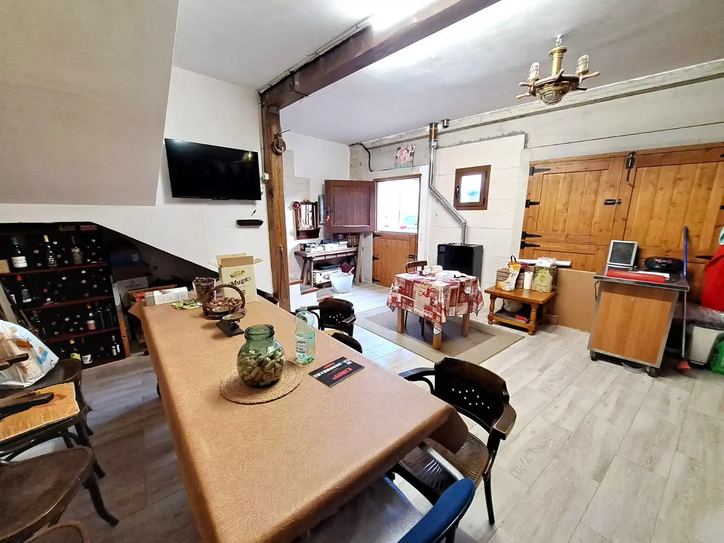 Comedor de Finca rústica en venta en Ollauri con Calefacción y Amueblado