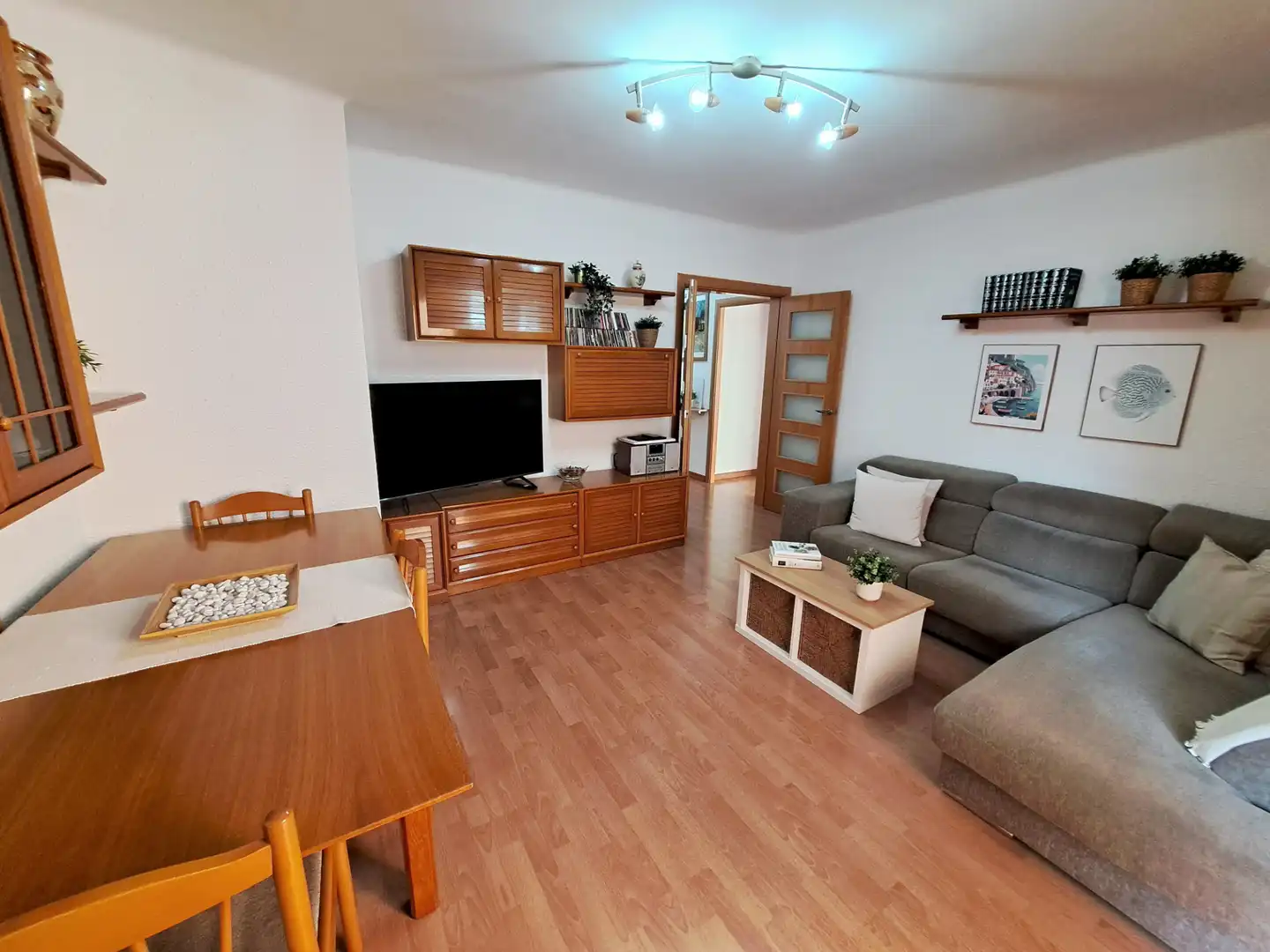 Living room of Flat for sale in Els Molins