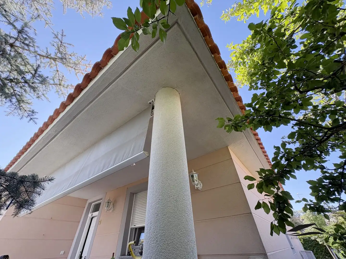 Vista exterior de Casa o chalet en venta en Terradillos con Calefacción, Jardín privado y Terraza