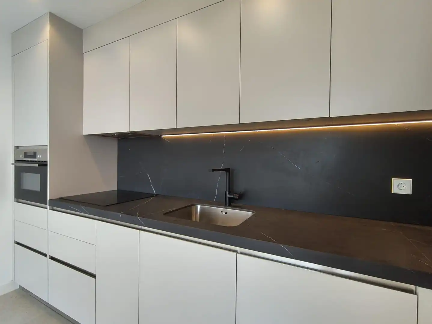 Cocina de Ático en venta en Villajoyosa / La Vila Joiosa con Aire acondicionado, Calefacción y Jardín privado