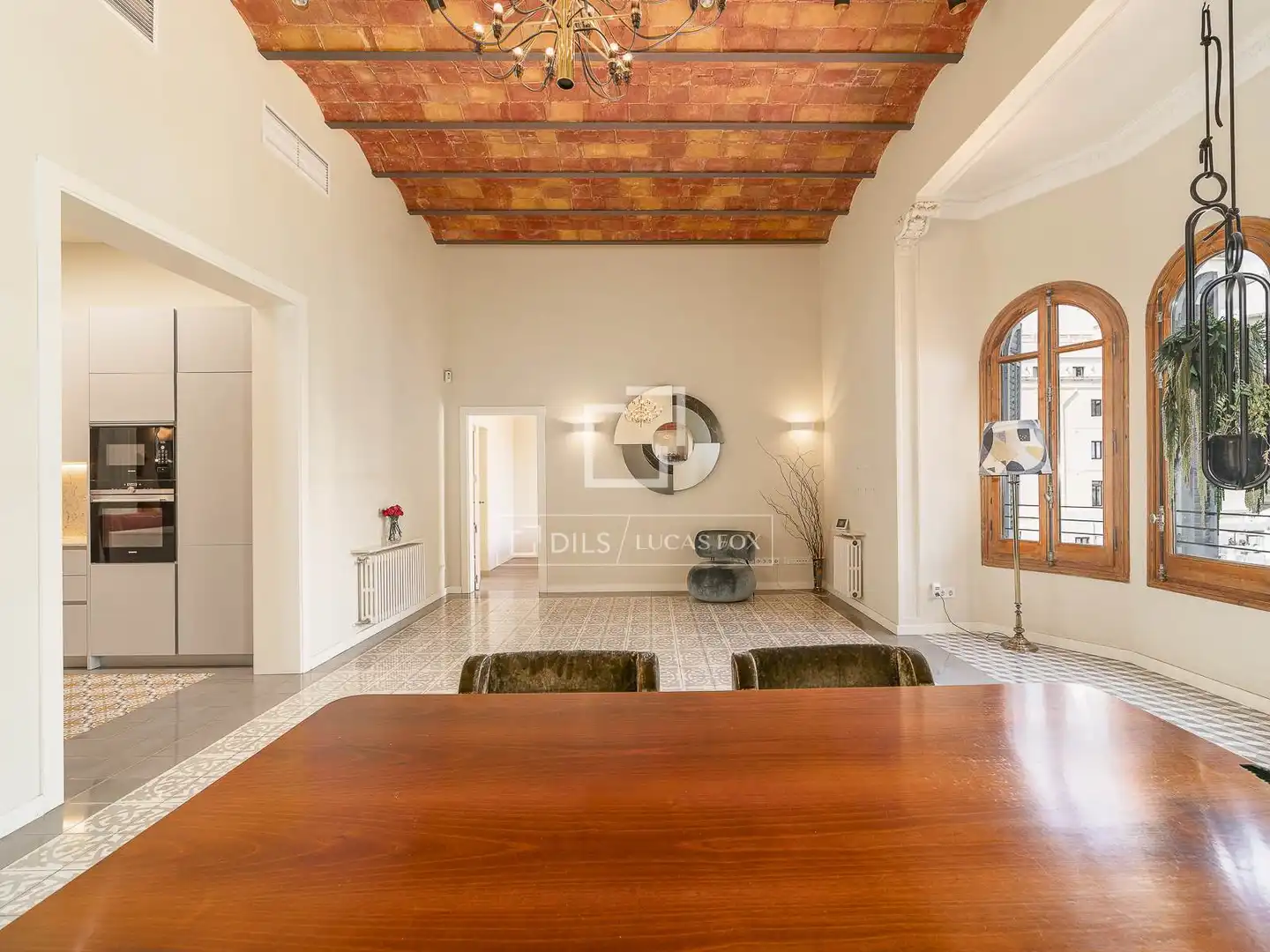 Vista exterior de Piso en venta en Eixample