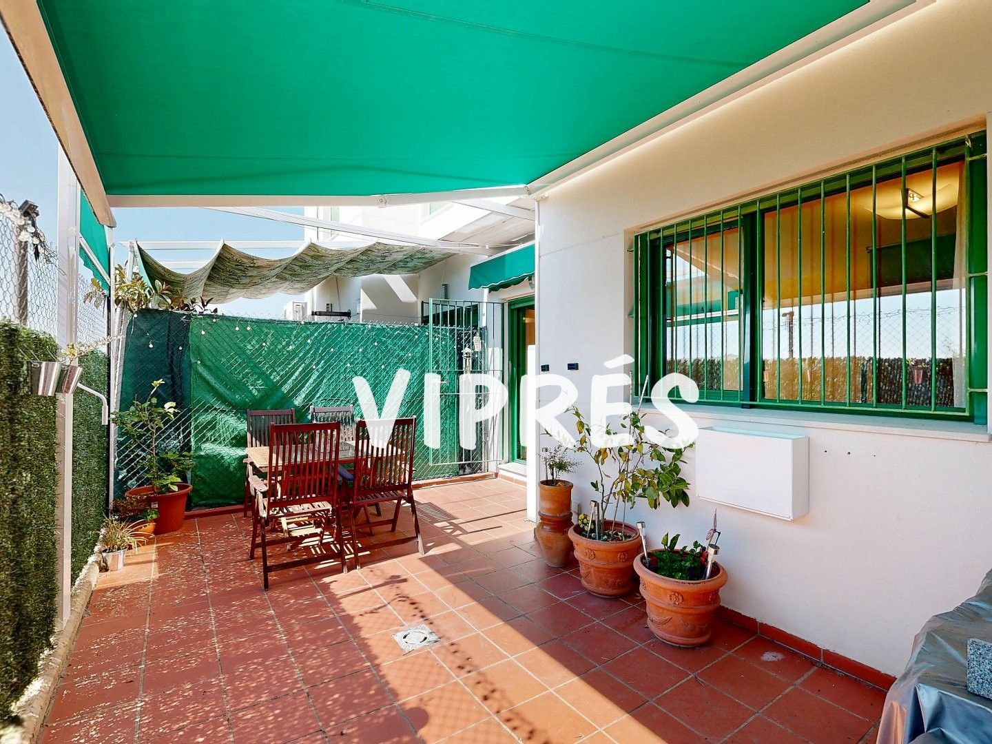 Terrace of Single-family semi-detached for sale in Mérida  with Air Conditioner and Heating