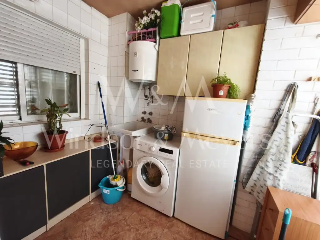 Kitchen of Flat for rent in Eivissa  with Air Conditioner, Terrace and Furnished