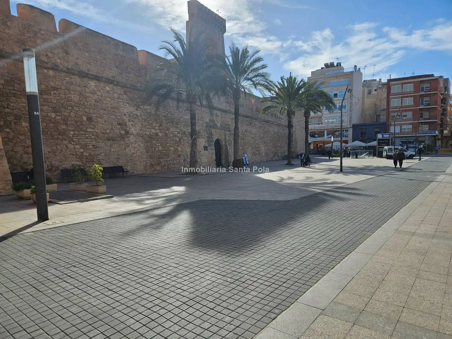 Außenansicht von Dachboden zum Verkauf in Santa Pola mit Klimaanlage, Heizung und Terrasse