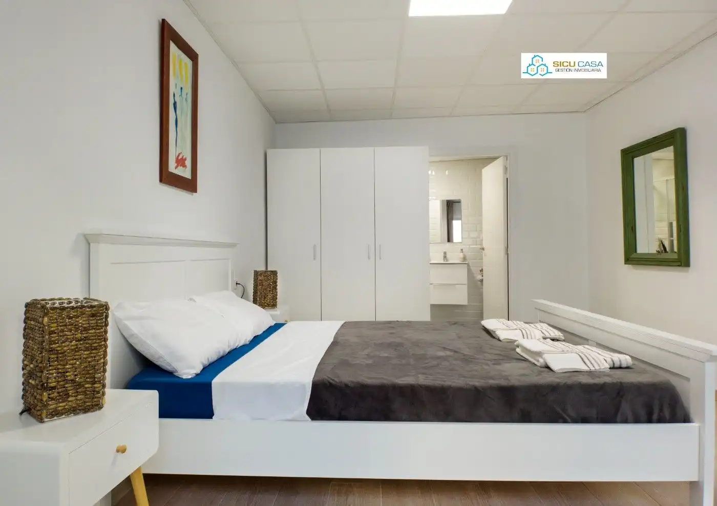 Bedroom of Houses for sale in Jijona / Xixona  with Air Conditioner, Terrace and Storage room