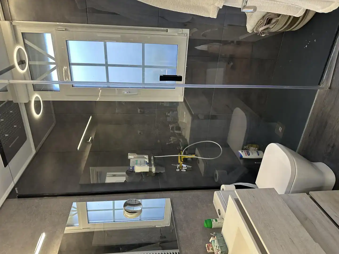 Baño de Casa o chalet en venta en Huércanos con Aire acondicionado, Jardín privado y Parquet