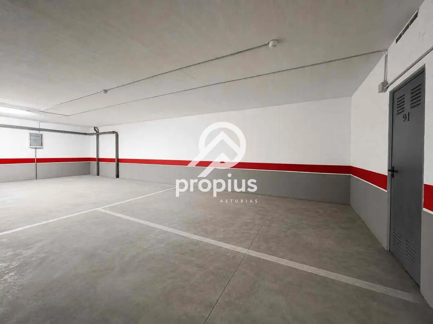 Parking of Flat for sale in Llanes  with Heating, Terrace and Storage room