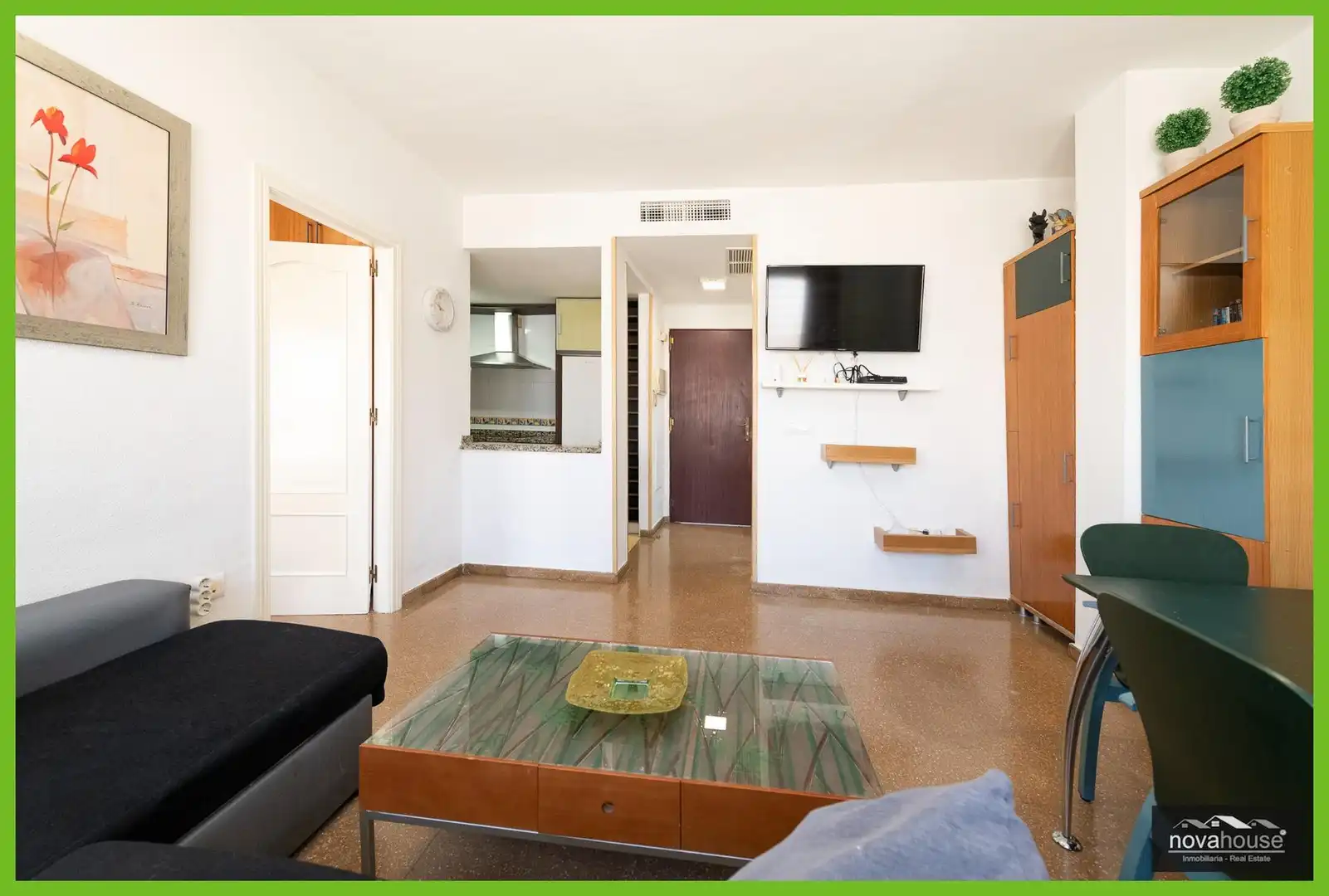 Sala de estar de Piso en venta en Vélez-Málaga con Amueblado