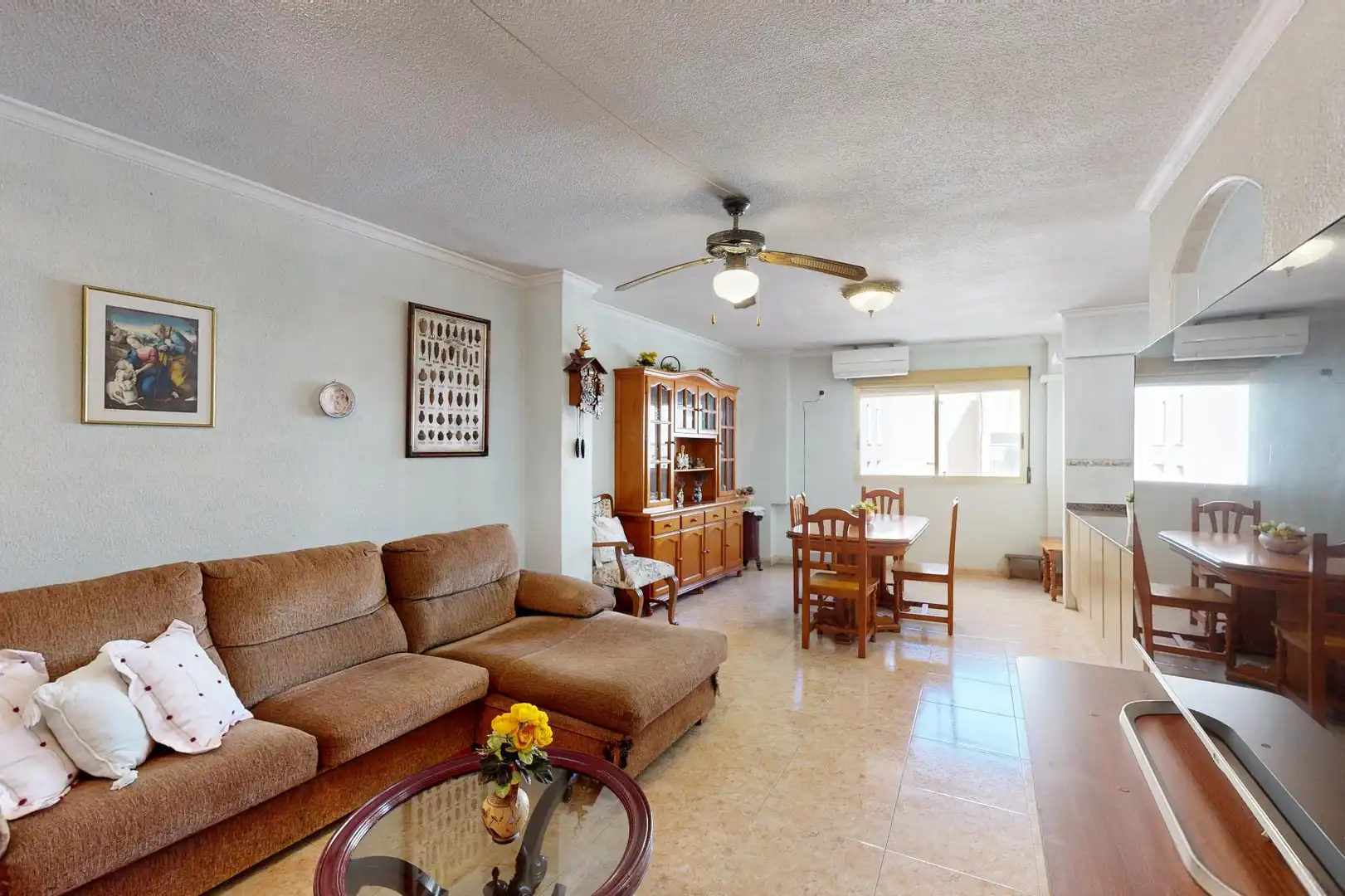 Sala de estar de Piso en venta en Cartagena con Aire acondicionado, Calefacción y Parquet
