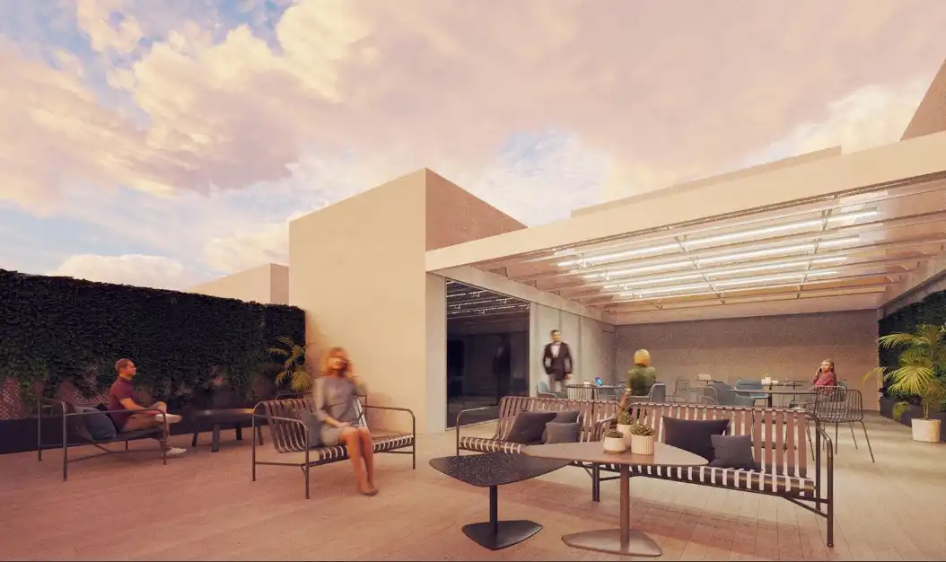 Terrasse von Gebäude zur Miete in Madrid