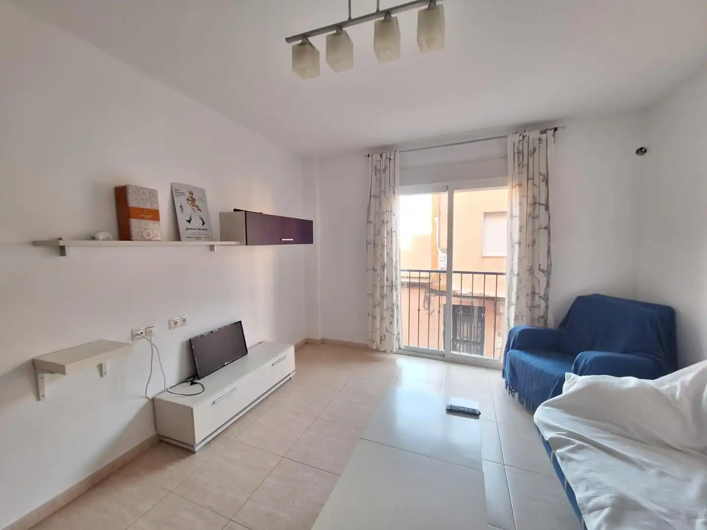 Wohnzimmer von Wohnung zur untervermieten in Murcia mit Klimaanlage, Heizung und Möbliert