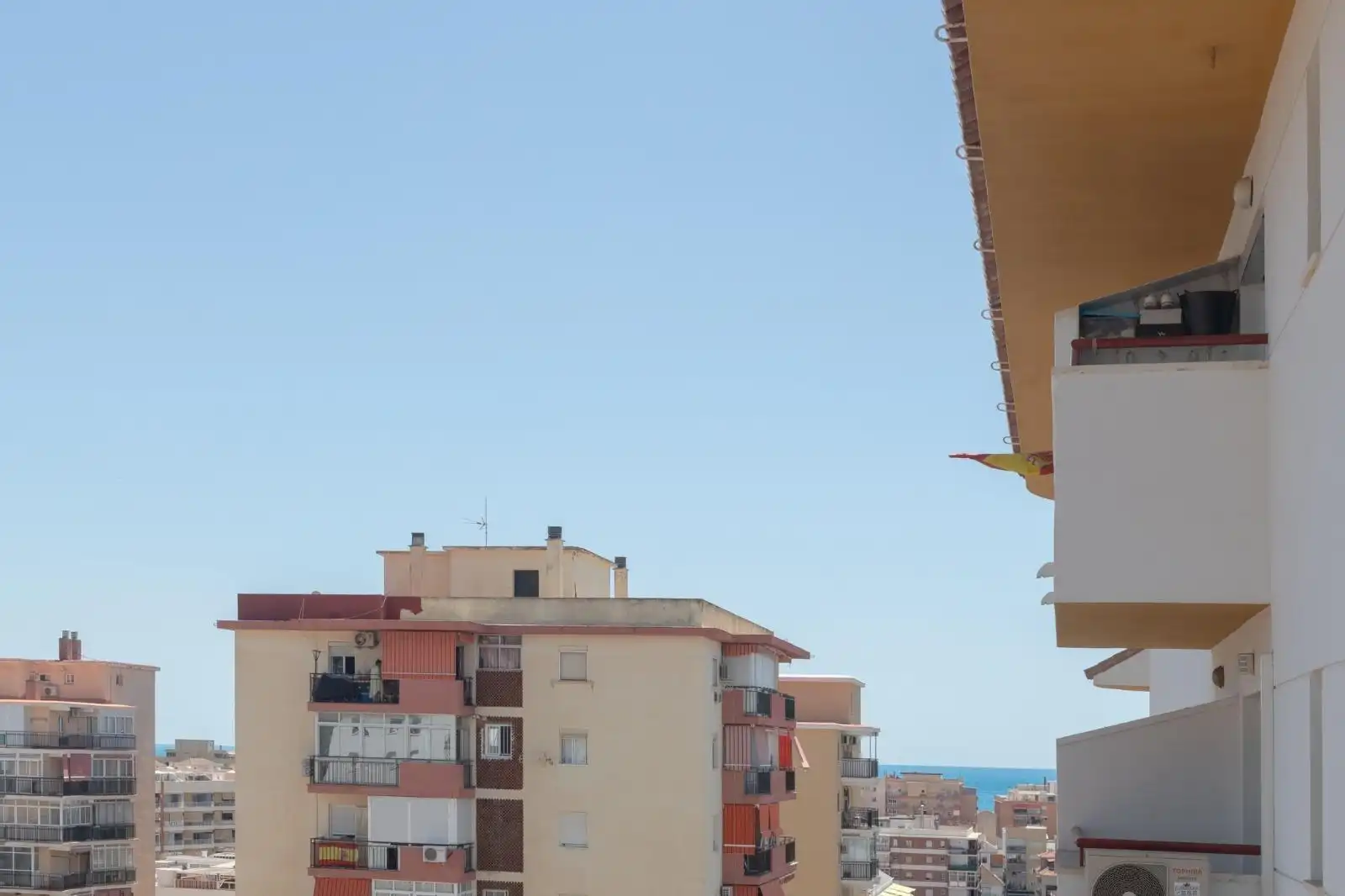 Terrassa de Apartament en venda en Los Boliches 