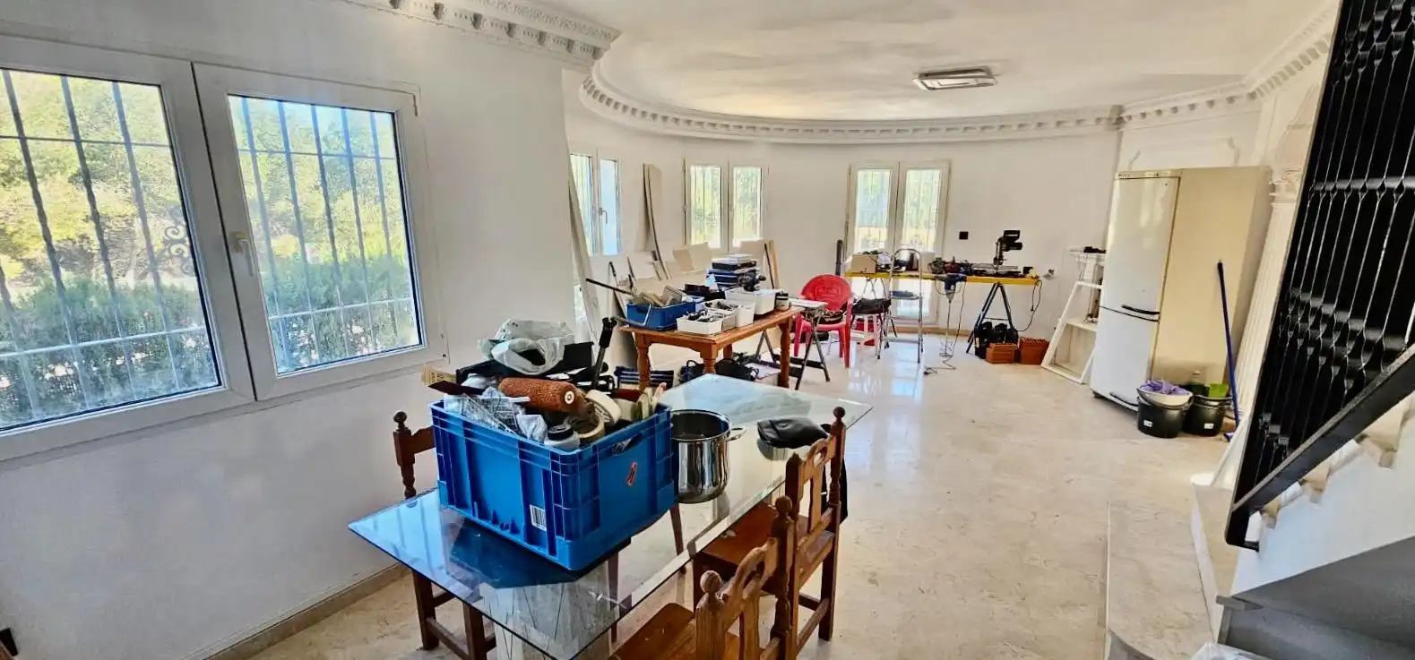 Comedor de Casa o chalet en venta en La Nucia con Aire acondicionado, Jardín privado y Terraza