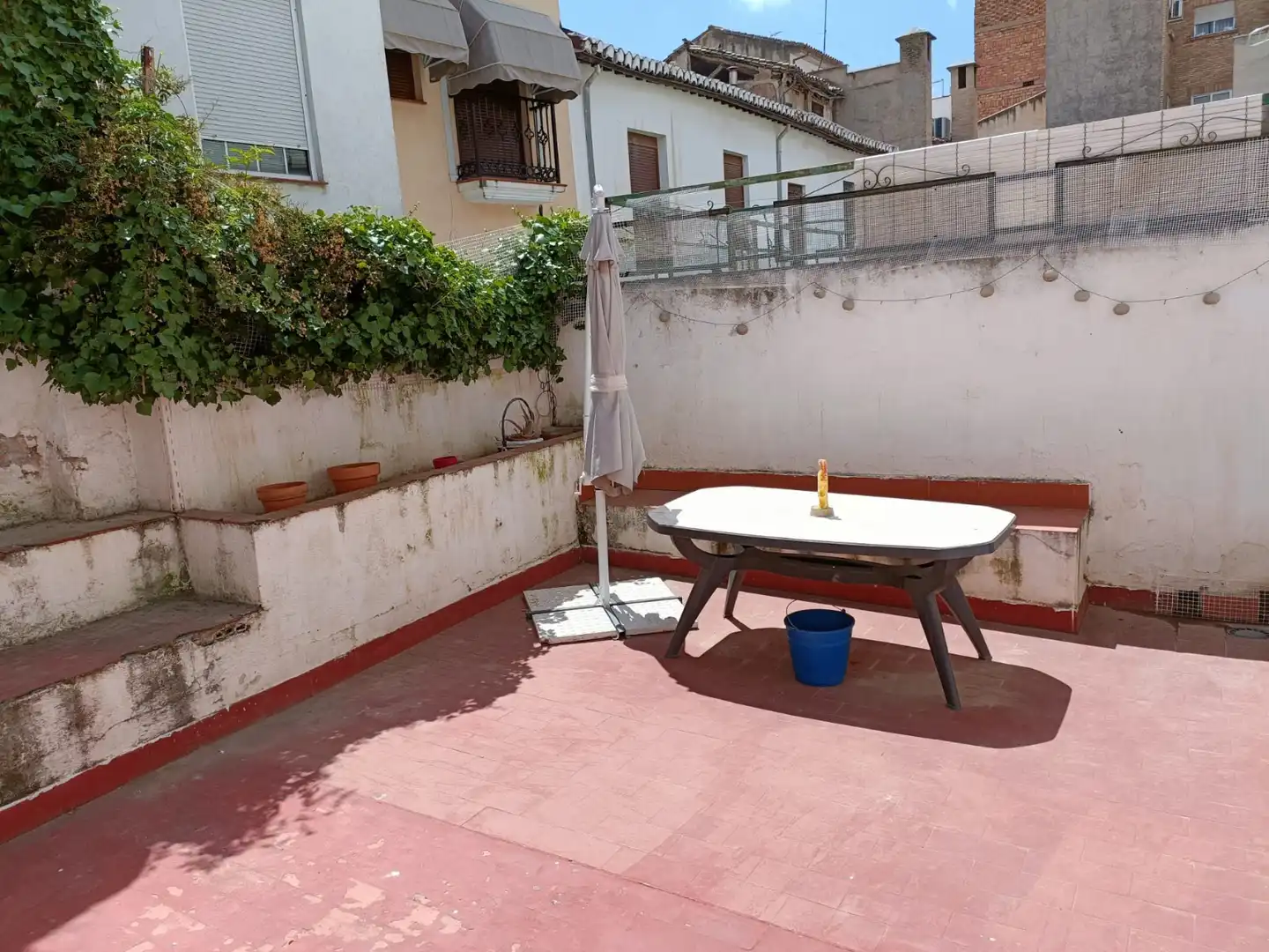 Terraza de Piso de alquiler en Granada con Calefacción, Terraza y Amueblado