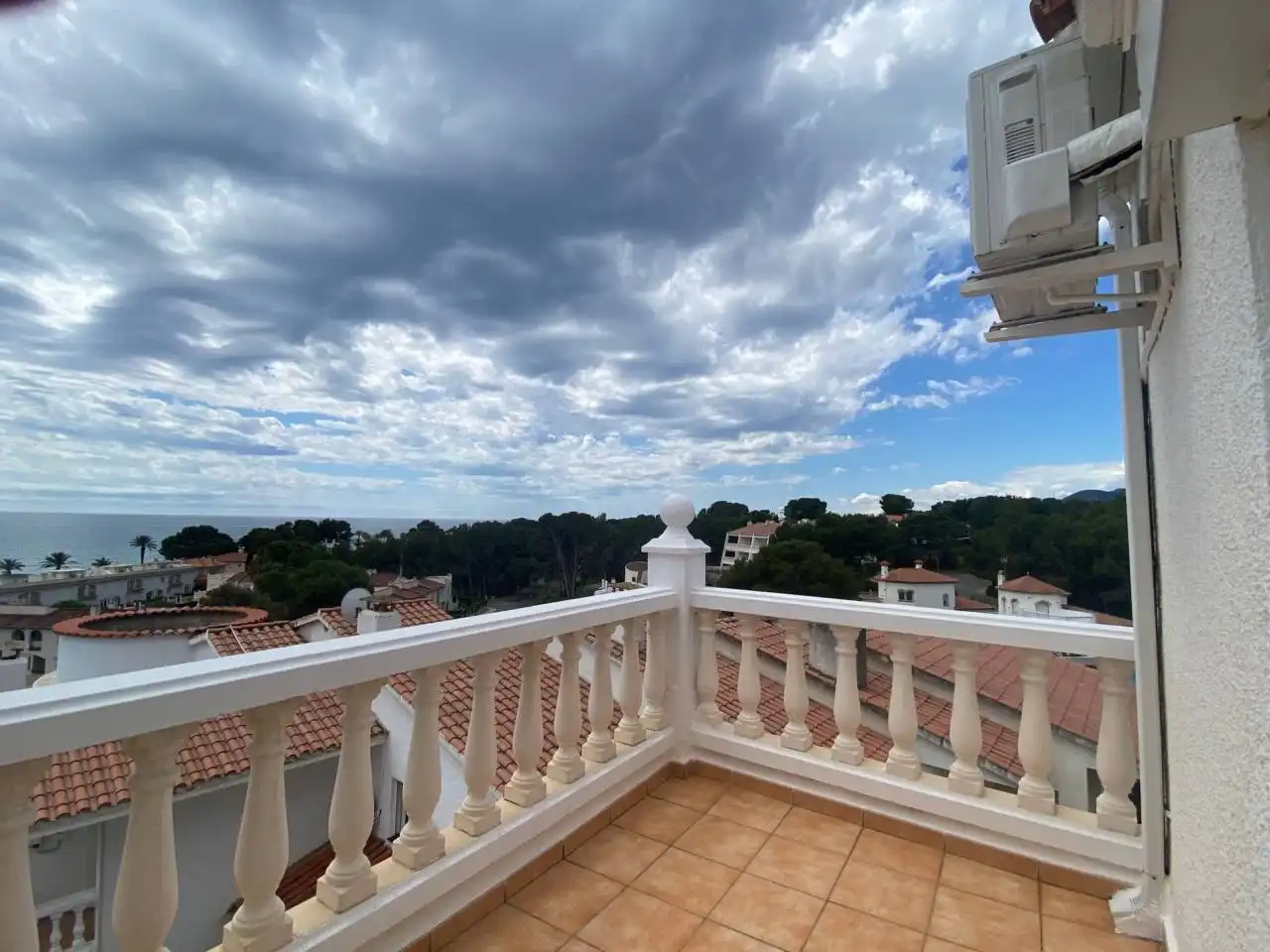 Terraza de Casa adosada en venta en Mont-roig del Camp con Aire acondicionado, Parquet y Terraza