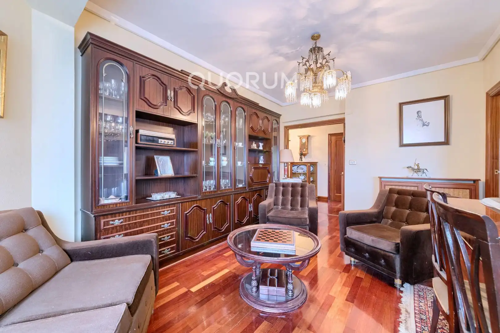 Wohnzimmer von Wohnung zum Verkauf in Basauri  mit Heizung, Möbliert und Balkon