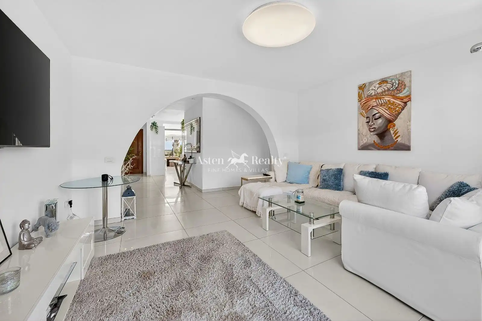 Sala de estar de Ático en venta en Arona con Aire acondicionado, Terraza y Amueblado