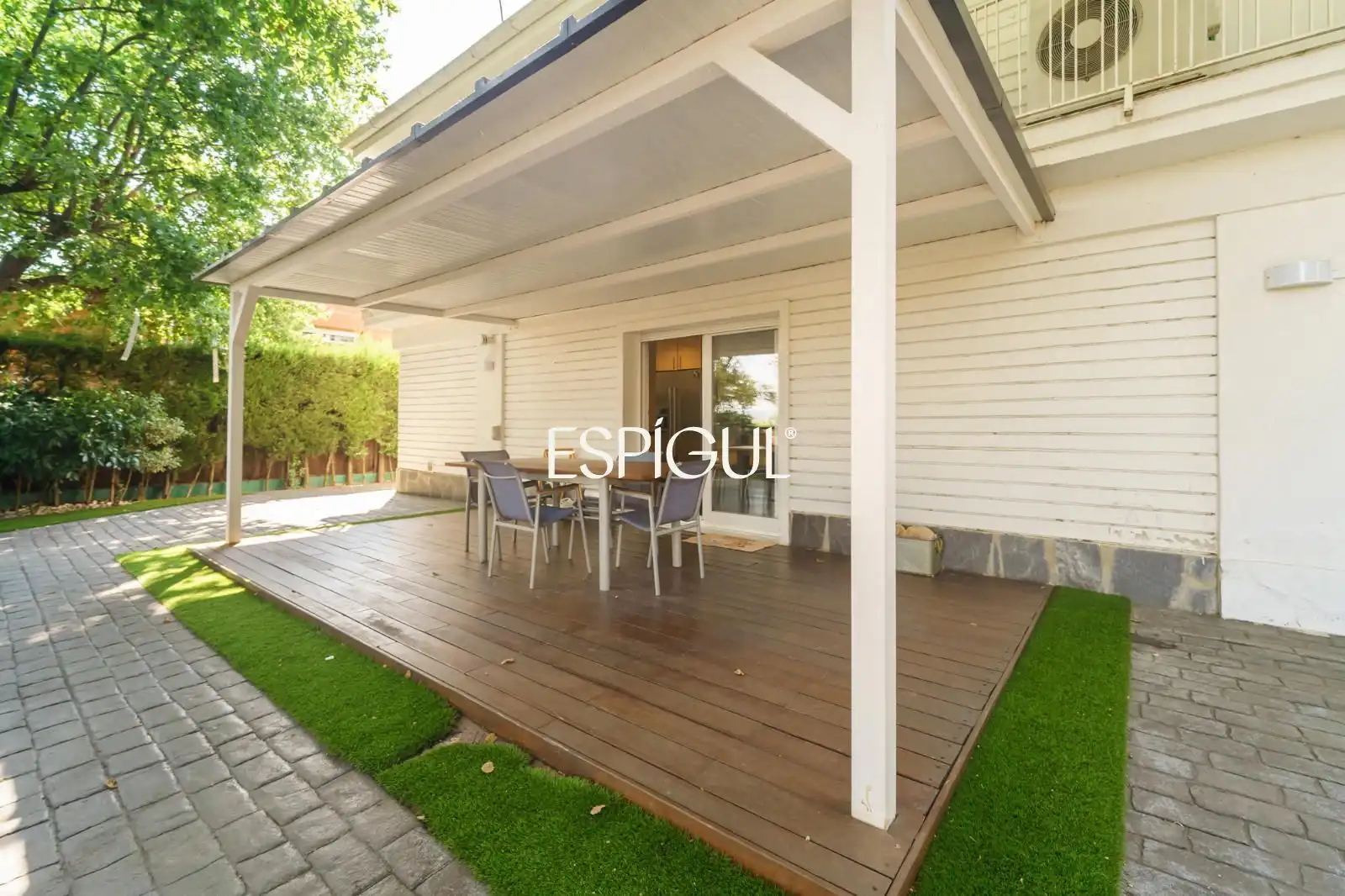 Terrace of Houses for sale in Sant Cugat del Vallès  with Air Conditioner, Heating and Parquet flooring