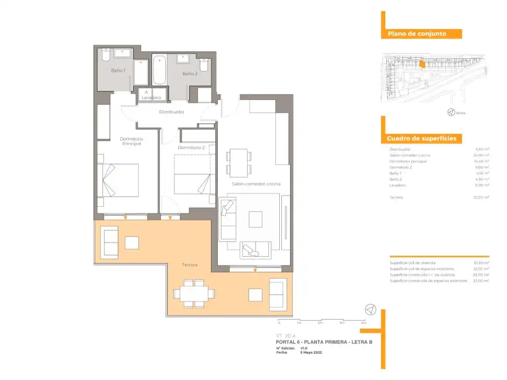Apartments for rent in Eivissa  with Air Conditioner, Heating and Terrace
