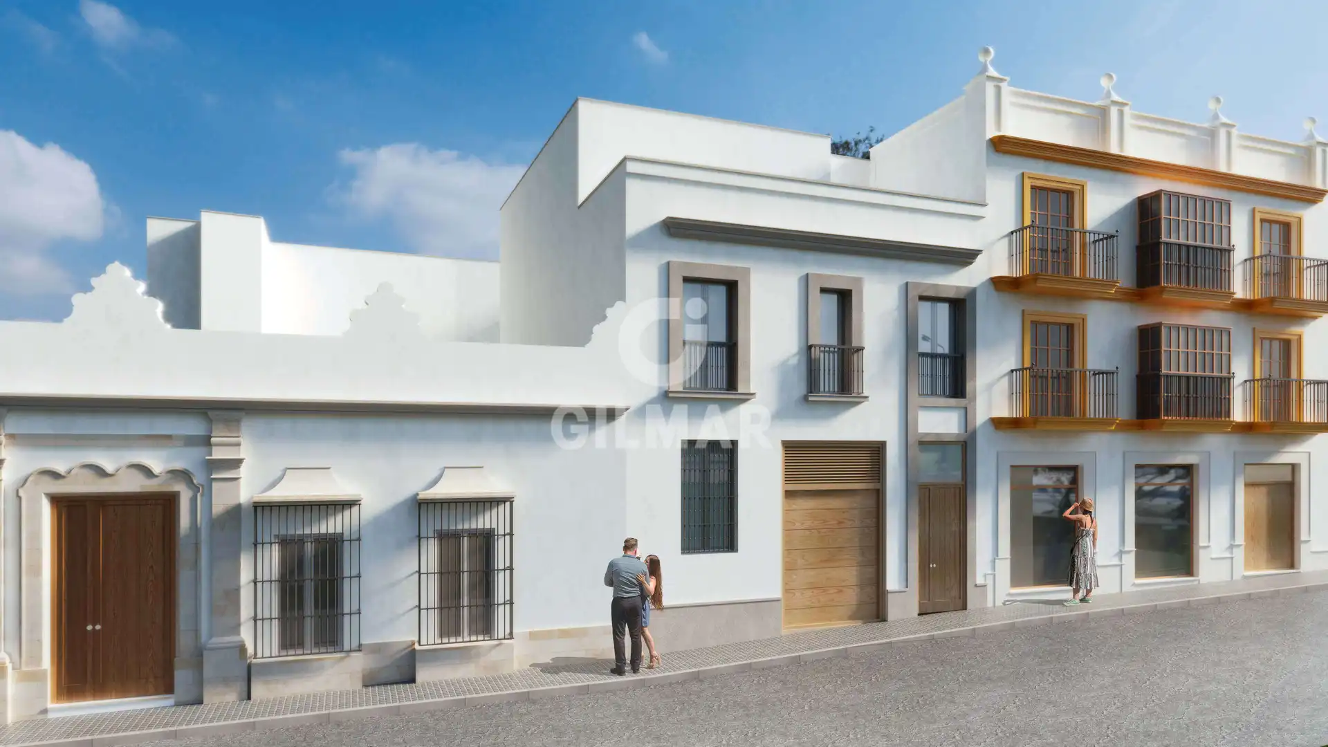 Vista exterior de Piso en venta en El Puerto de Santa María con Calefacción, Piscina y Balcón