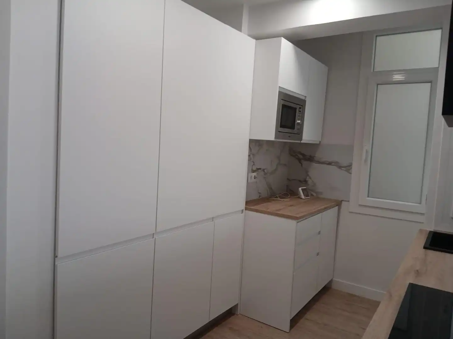 Kitchen of Flat for sale in Málaga  with Parquet flooring
