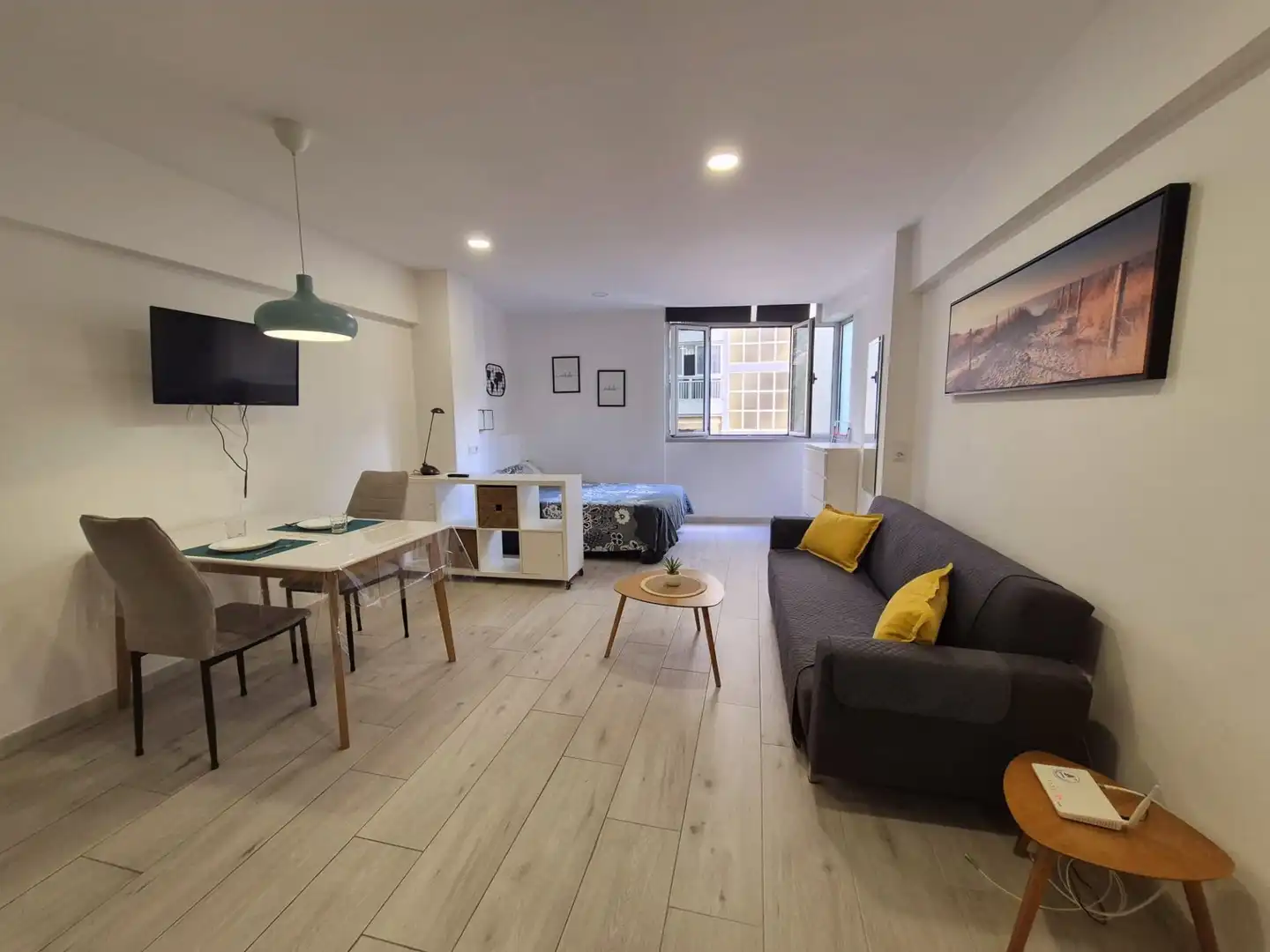 Wohnzimmer von Wohnung zur Miete in Zona Martiánez