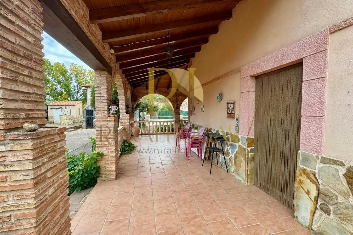 Exterior view of Houses for sale in Molina de Aragón  with Private garden, Parquet flooring and Storage room