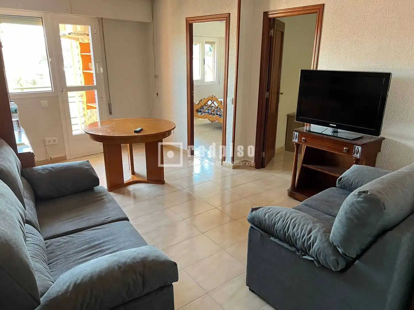 Living room of Flat for rent in Murcia  with Furnished