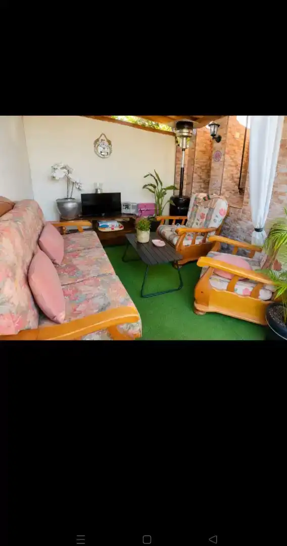 Sala de estar de Piso en venta en San Román de los Montes, Toledo