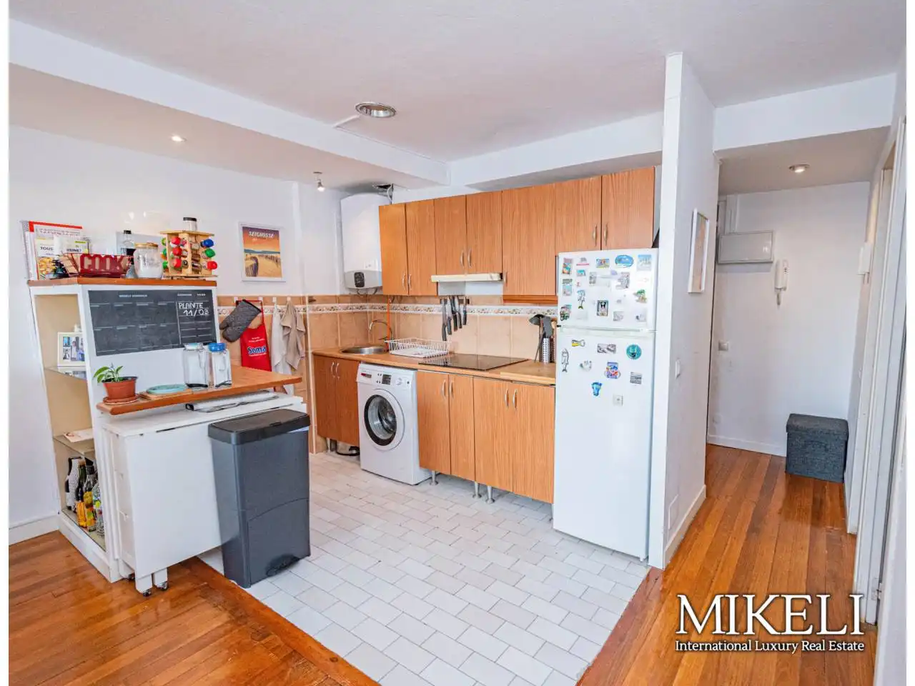 Küche von Wohnung zum Verkauf in Santander mit Heizung, Parkett und Terrasse