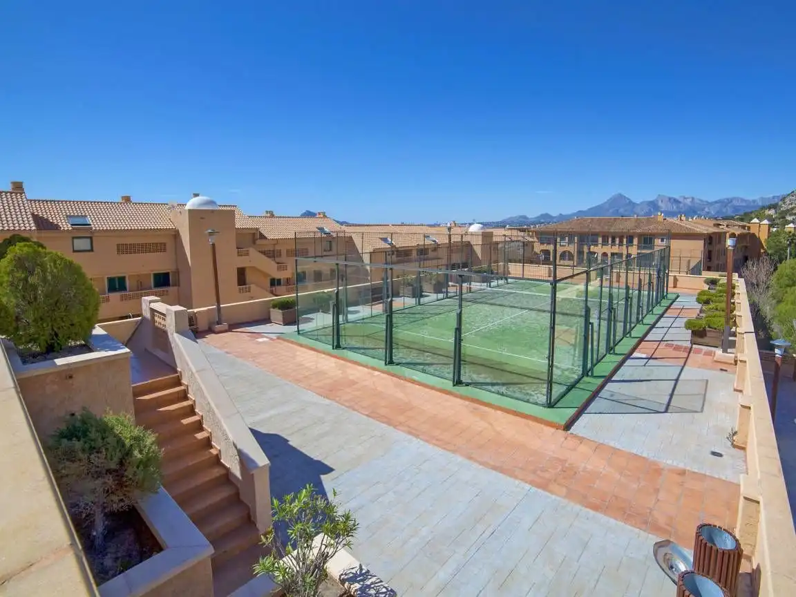 Terraza de Apartamento en venta en Altea con Aire acondicionado, Calefacción y Piscina comunitaria