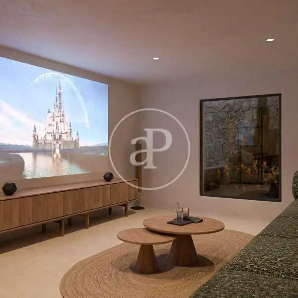 Sala d'estar de Pis en venda en El Campello amb Aire condicionat, Calefacció i Jardí privat