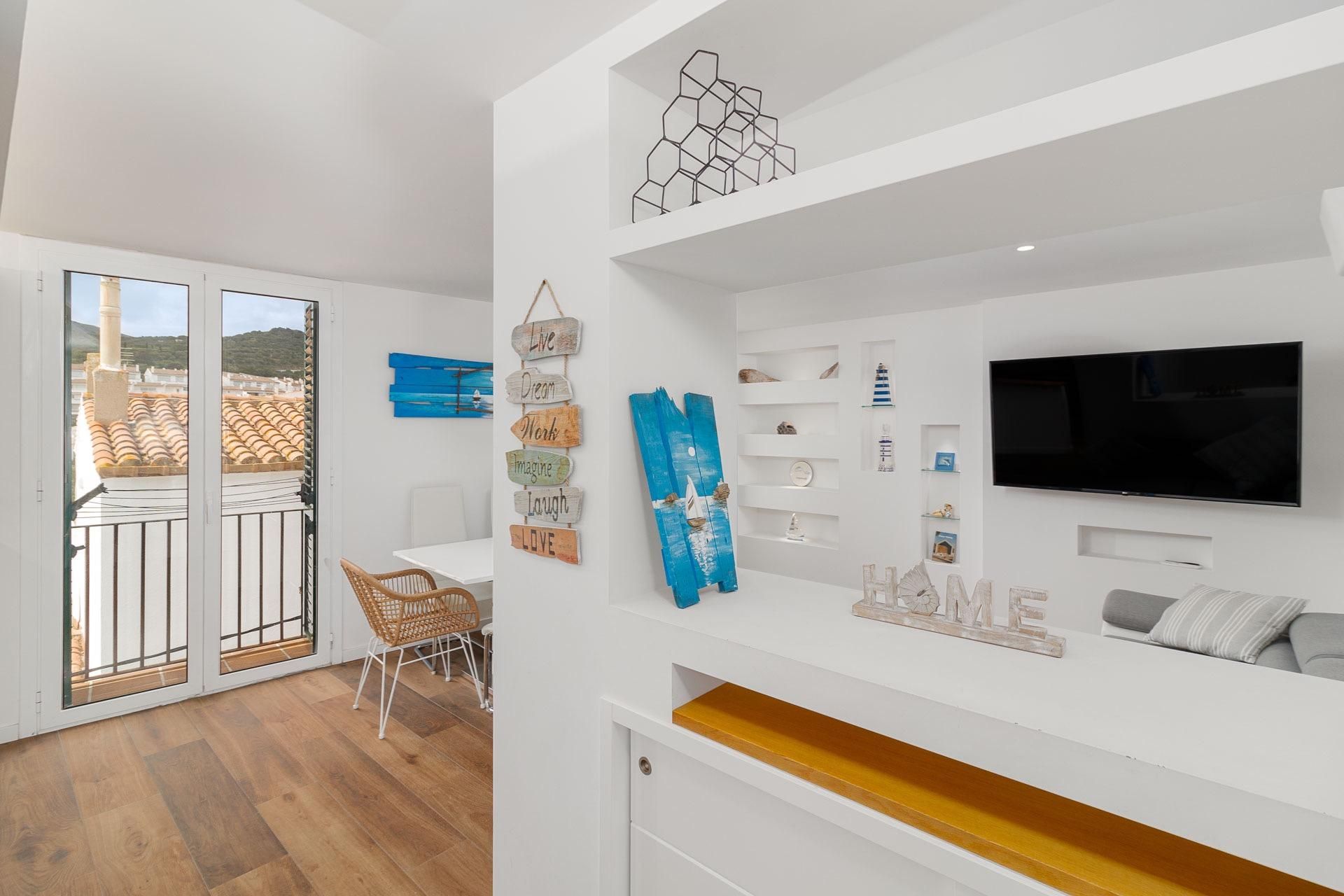 Sala de estar de Dúplex en venta en Cadaqués con Calefacción