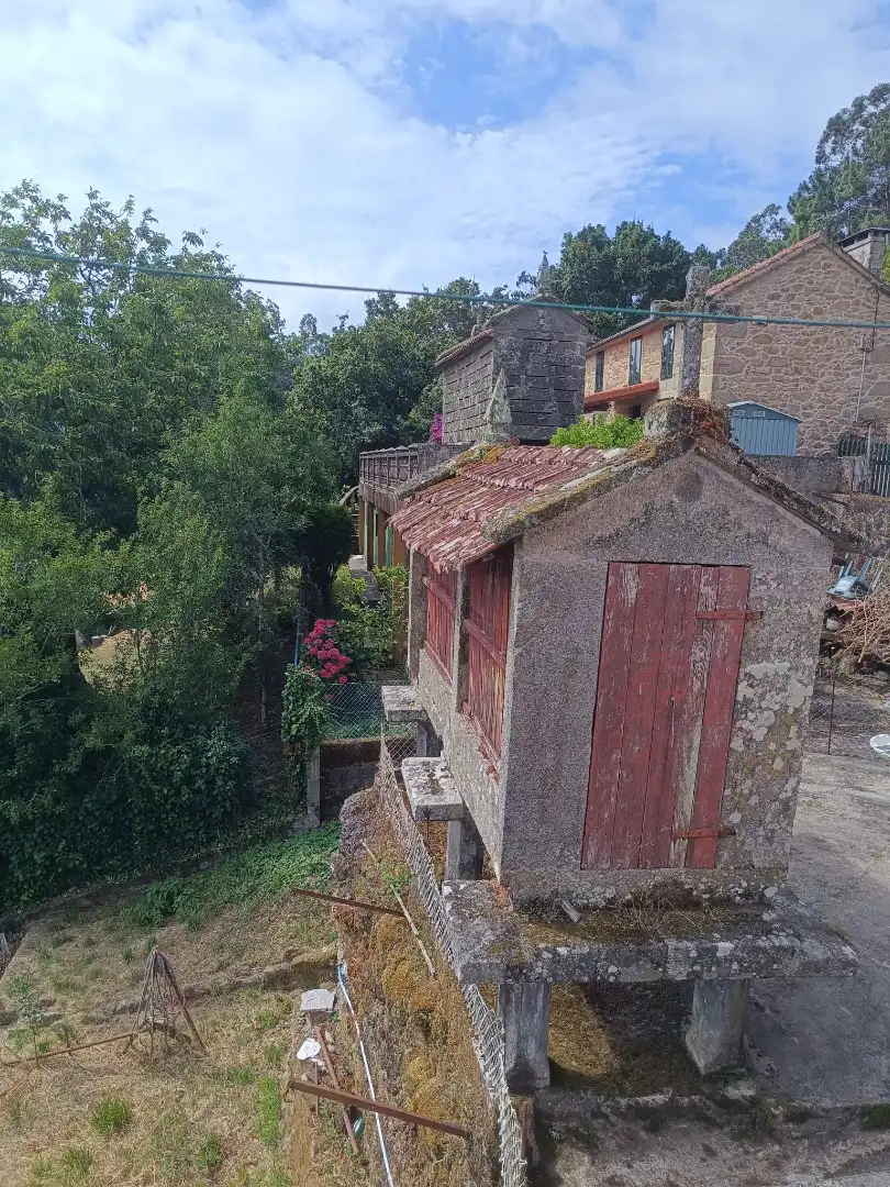 Exterior view of Houses for sale in Outes, A Coruña