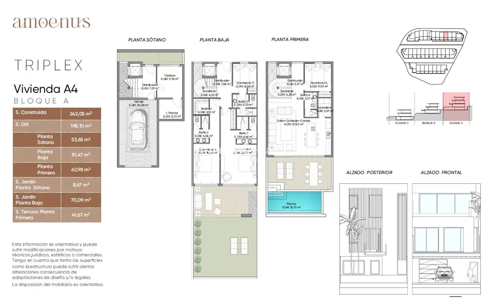 Maisonette mit Pool zum Verkauf in Nivaria, imagen 16