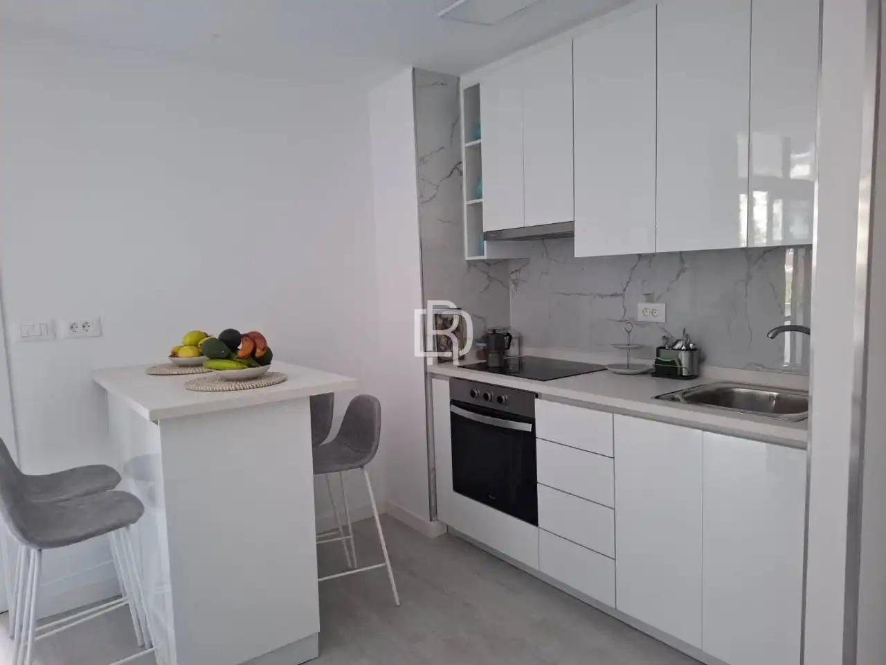 Kitchen of Flat for rent in Icod de los Vinos  with Furnished and Balcony