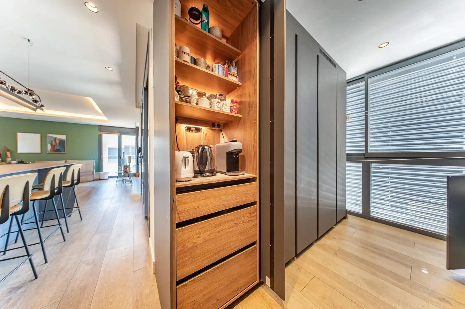 Kitchen of Attic for sale in Badalona  with Air Conditioner, Heating and Terrace