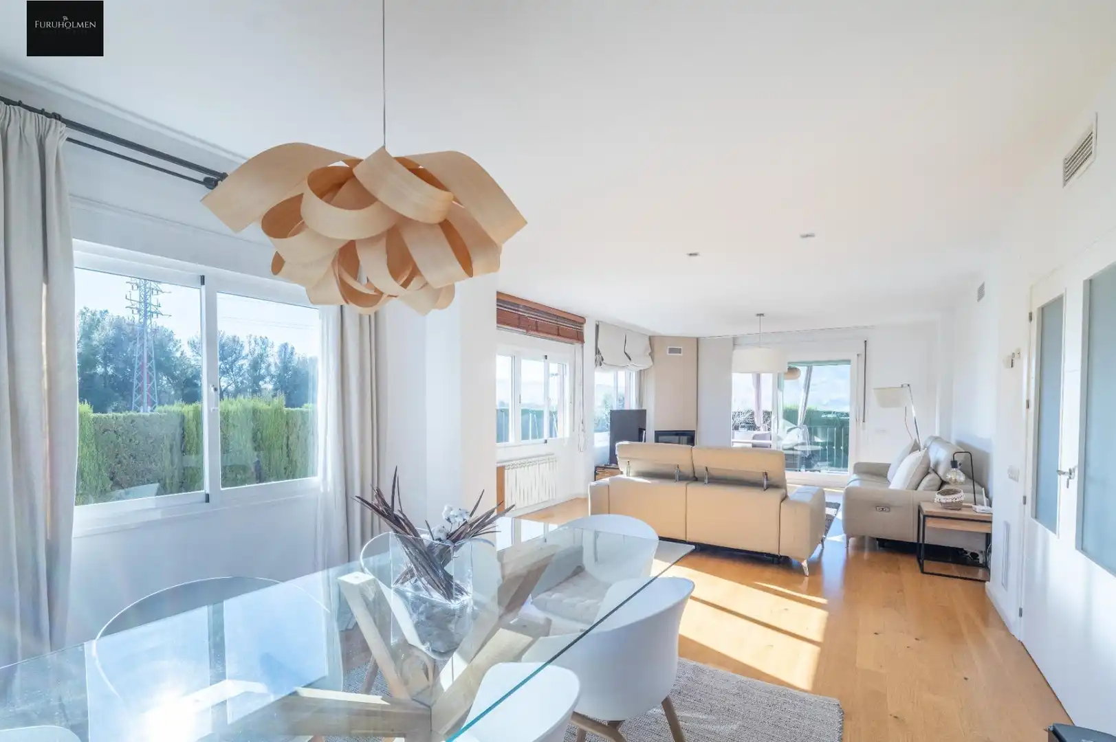 Living room of Houses for sale in Atarfe  with Air Conditioner, Heating and Private garden