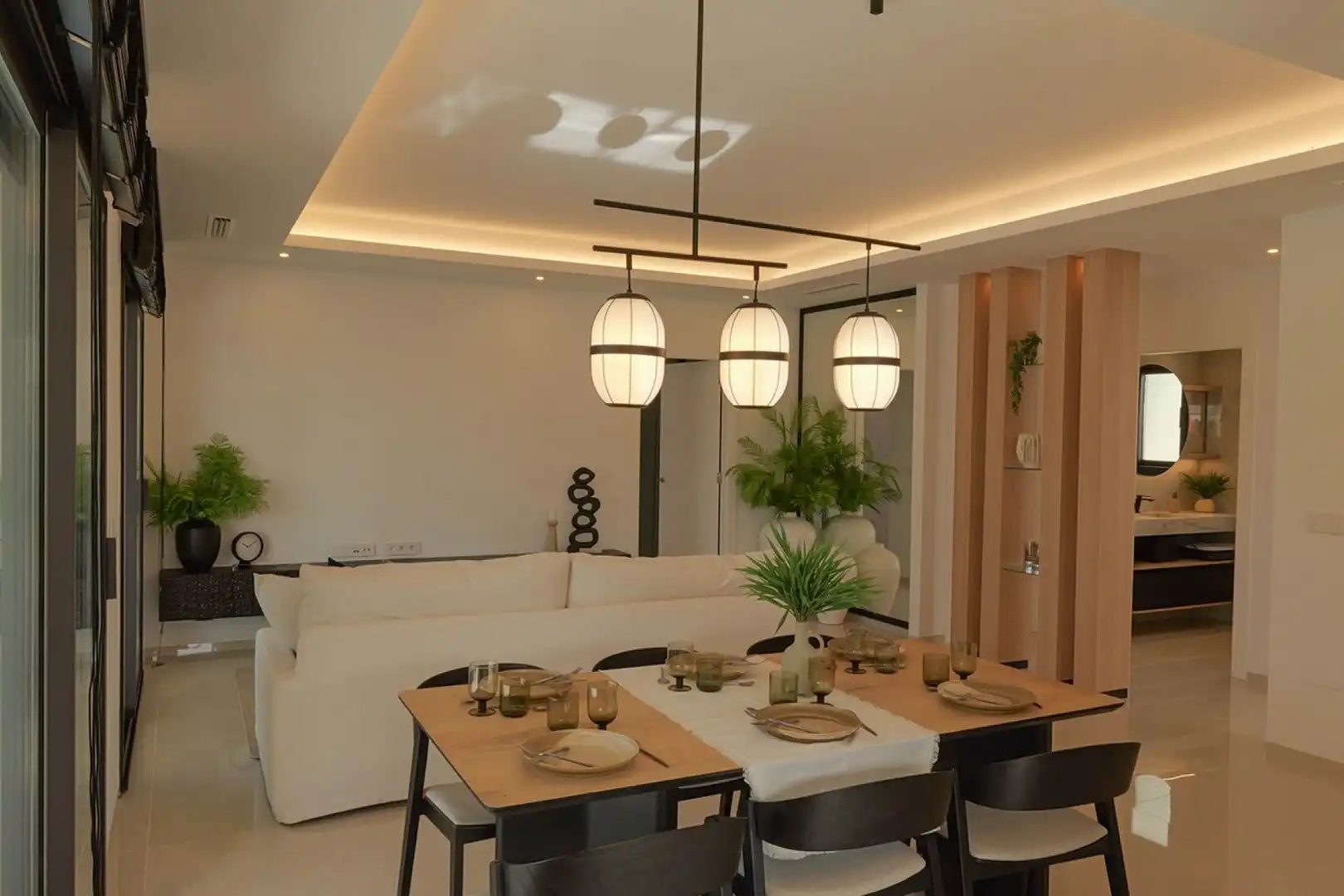 Sala d'estar de Casa o xalet en venda en Rojales amb Aire condicionat, Jardí privat i Terrassa