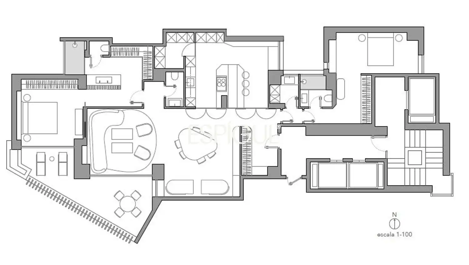 Piso en venta en Madrid con Aire acondicionado, Calefacción y Terraza