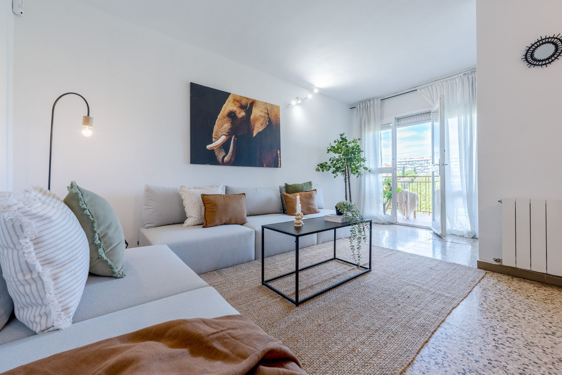 Sala d'estar de Pis en venda en Mataró amb Calefacció