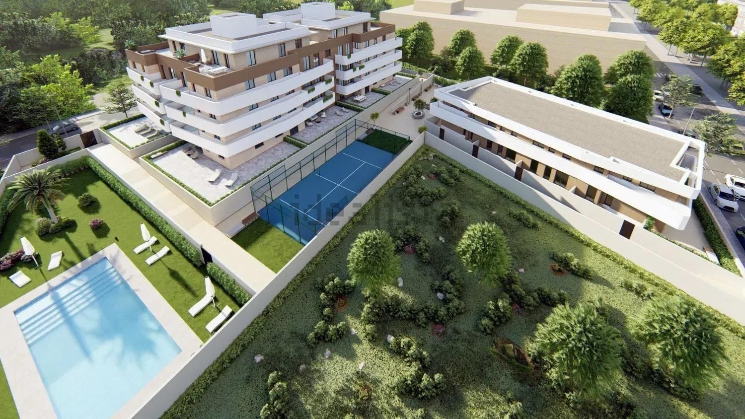 Vista exterior de Pis en venda en Ciudad Real Capital amb Aire condicionat, Calefacció i Jardí privat
