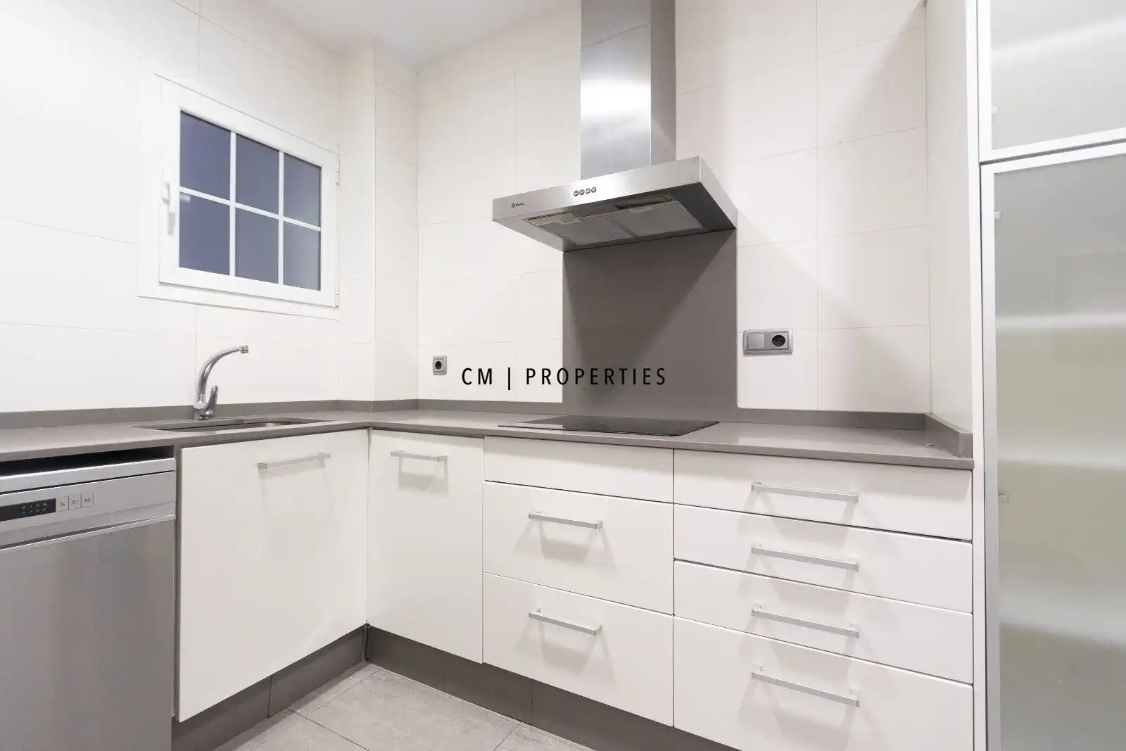 Cocina de Piso de alquiler en Valencia con Aire acondicionado, Calefacción y Parquet