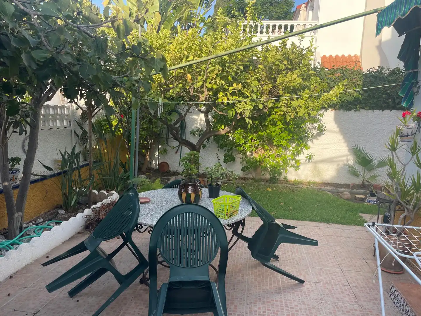 Jardí de Casa o xalet de lloguer en Roquetas de Mar amb Aire condicionat, Calefacció i Jardí privat