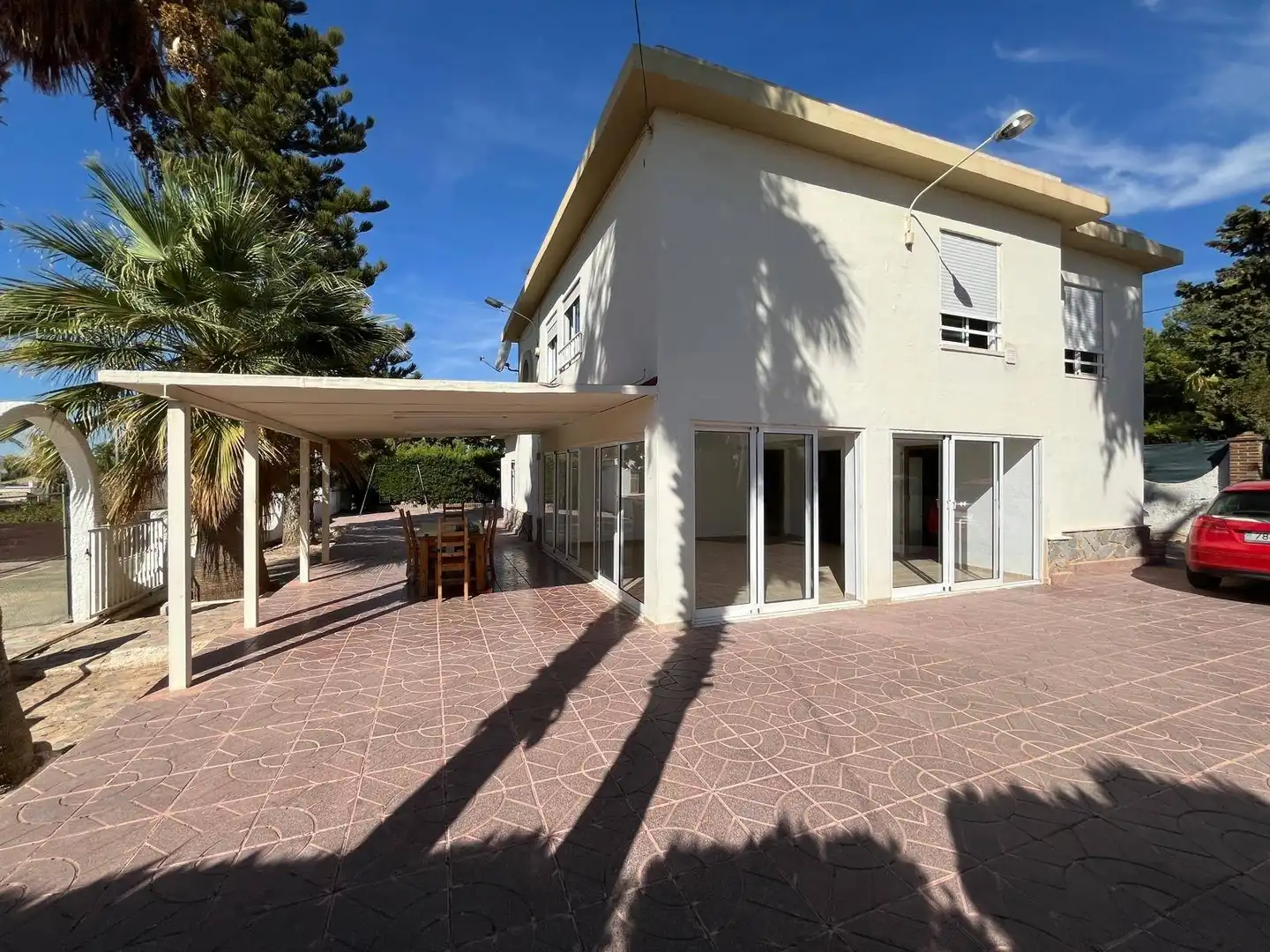 Vista exterior de Casa o chalet en venta en Elche / Elx con Aire acondicionado, Jardín privado y Trastero
