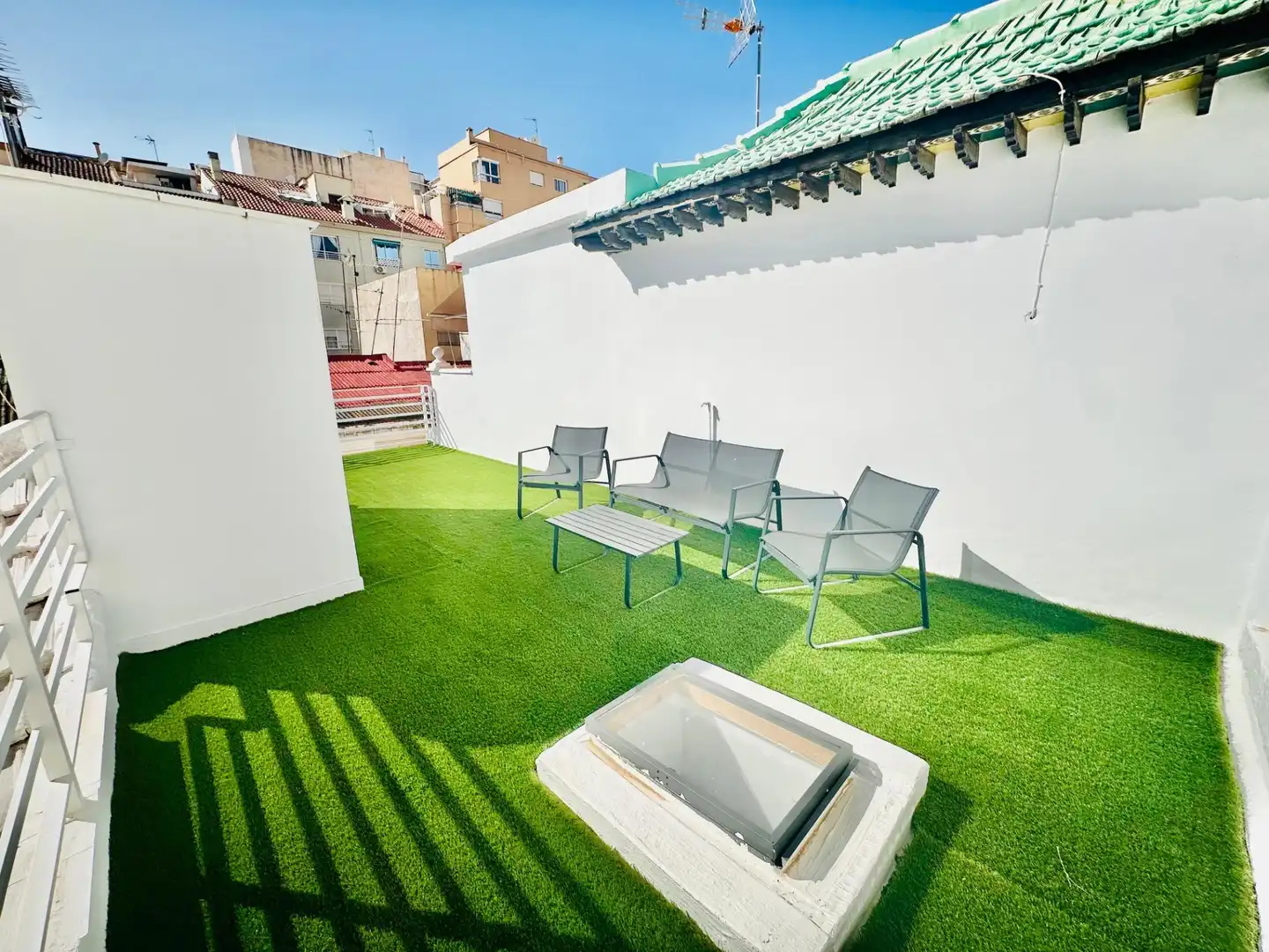 Terrassa de Casa adosada en venda en Málaga Capital amb Terrassa i Balcó