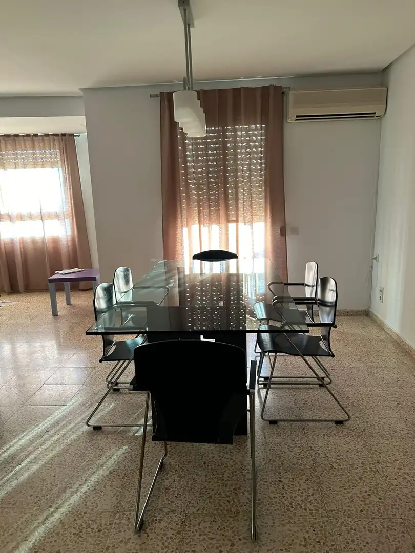 Comedor de Piso de alquiler en Alboraya con Amueblado y Balcón