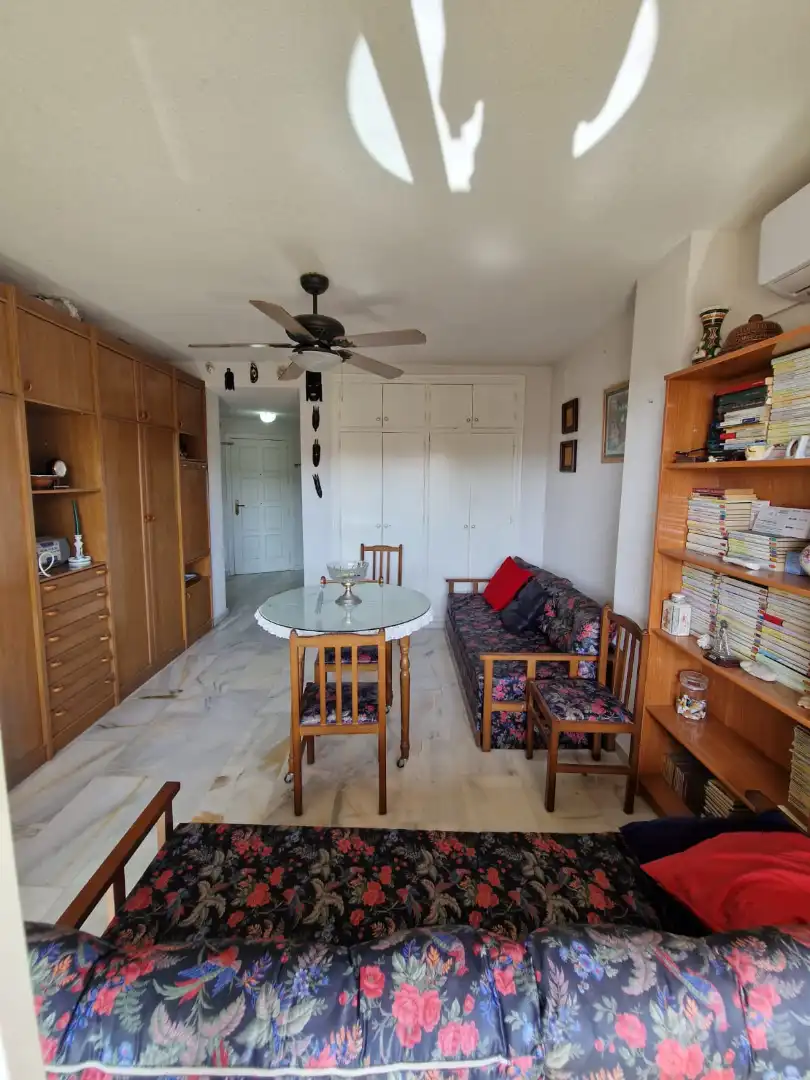 Sala de estar de Estudio en venta en Torrox con Aire acondicionado, Calefacción y Terraza