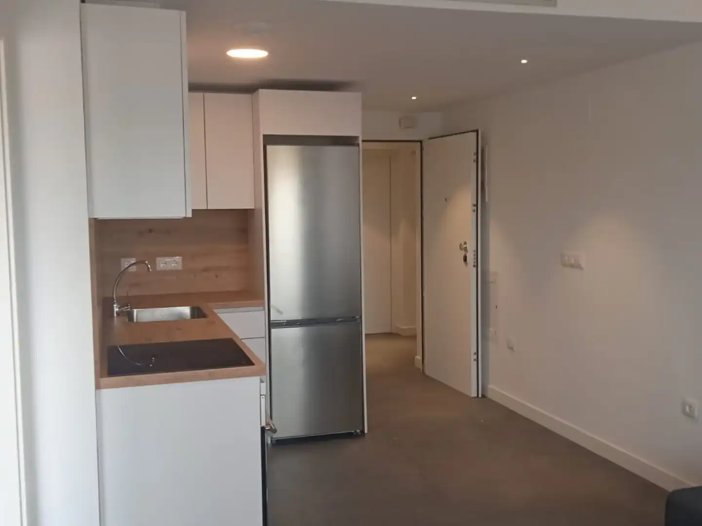 Cocina de Apartamento de alquiler en  Murcia Capital con Aire acondicionado, Calefacción y Amueblado