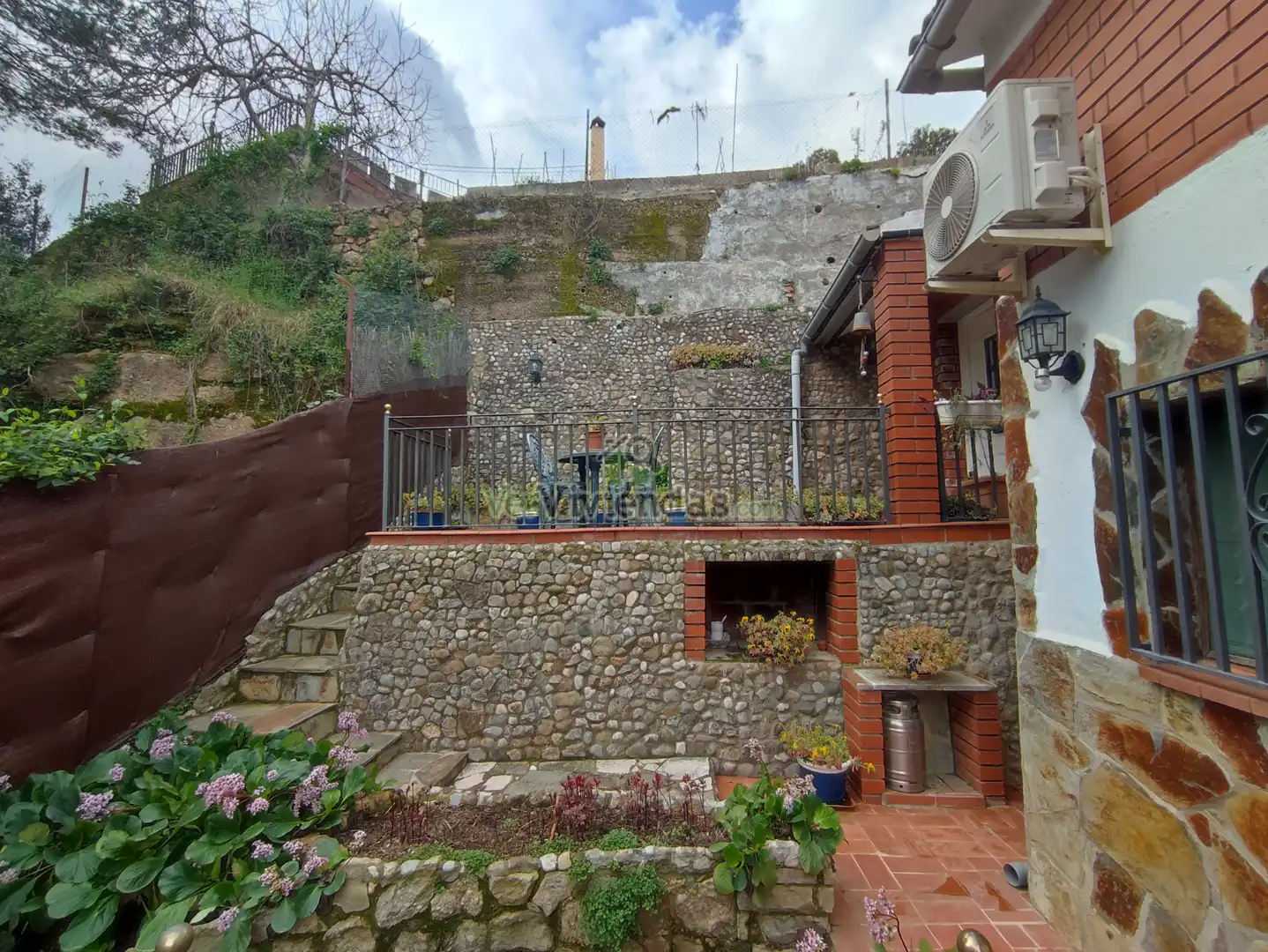 Jardí de Casa o xalet en venda en Vacarisses amb Calefacció, Jardí privat i Terrassa